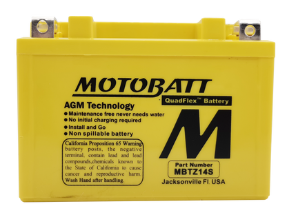 Battery Mbtz14s Sealed Factory Activated
