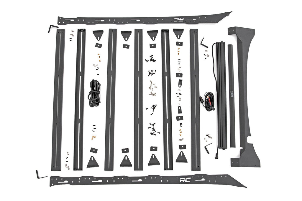 Roof Rack | FR 40 Inch Single Row BLK LED | Ford F-150 2WD/4WD (2015-2018) | 51021