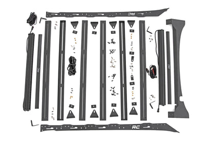 Roof Rack | FR & RR 40 Inch Single Row BLK LEDs | Ford F-150 2WD/4WD (15-18) | 51022