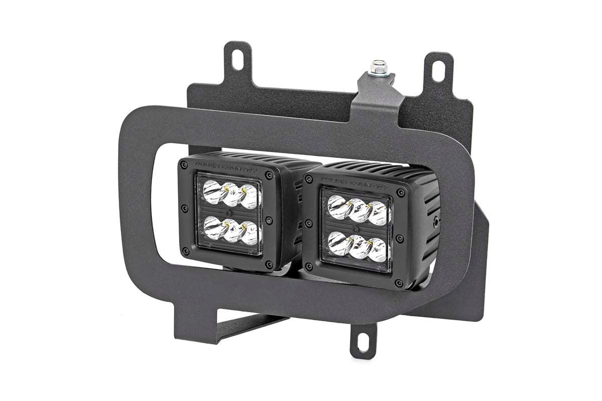 LED Light Kit | Fog Mount | Dual 2" Black Pairs | Spot | Ford F-150 (15-17) | 70832