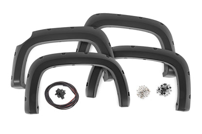 Pocket Fender Flares | GBA Gloss Black | Chevy Colorado 2WD/4WD (2015-2022) | F-C11511A-GBA