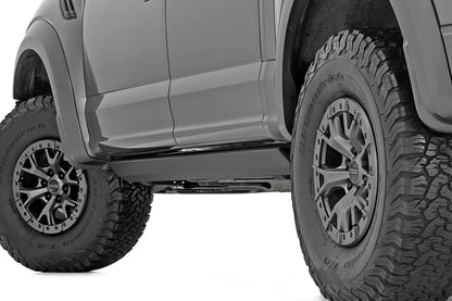 Power Running Boards | Dual Electric Motor | Crew Cab | Ford F-150/Lightning/F-250/F-350/Raptor (15-24) | PSR71520