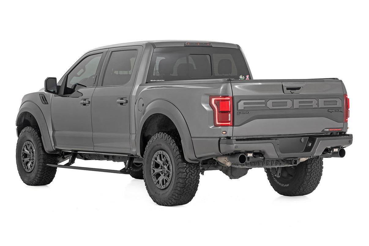Power Running Boards | Dual Electric Motor | Crew Cab | Ford F-150/Lightning/F-250/F-350/Raptor (15-24) | PSR71520