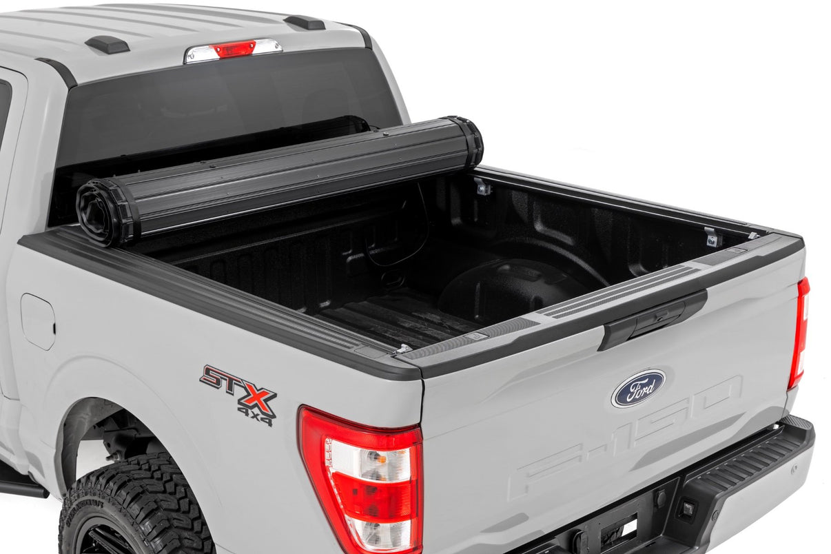 Hard Roll Up Bed Cover | 5'7" Bed | Ford F-150 (15-25)/F-150 Lightning (22-25)  | 50221550