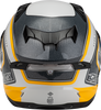 Ff 98 Aftershock Helmet White/Metallic Silver Md
