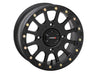 System 3 SB5 beadlocks 15x7 4/156 matte black 5+2 on Obor Roc Scraper 35X10-15 (4)