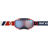 Fury Snowcross Goggle Red/ Blue Enhancer Blue Chrome