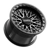 Alpha 6R Beadlock | Gloss Black DDT Face