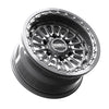 Delta 6R Beadlock | Gunmetal Contrast Cut