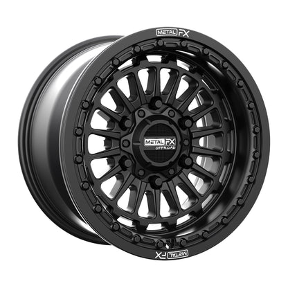 Metal FX Delta 6R beadlock 15x7 +38mm Sedona Rock-A-Billy kit