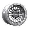 Delta 6R Beadlock | Gunmetal Contrast Cut