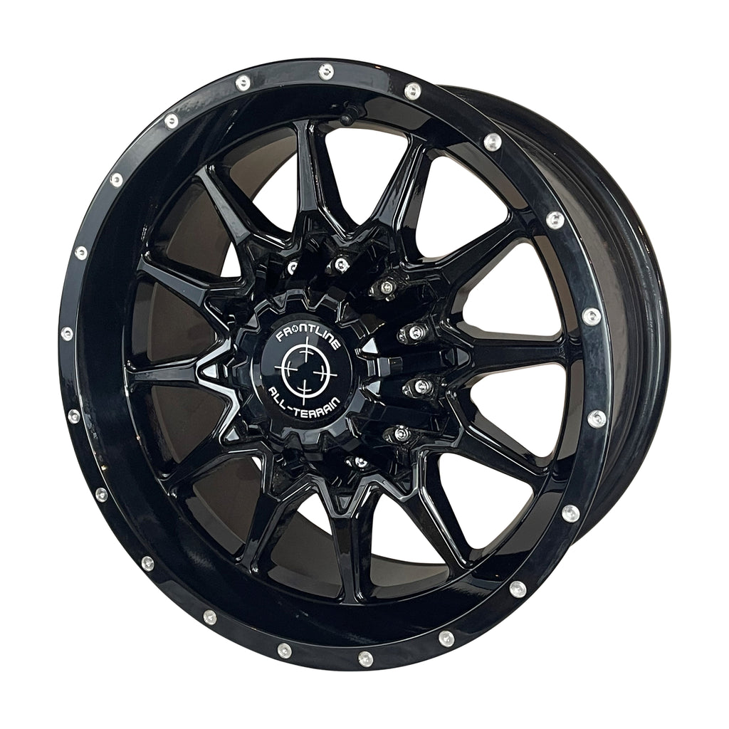 Frontline 762 wheel Gloss Black