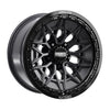 Alpha R Beadlock | Satin Black w/ Gloss Black Ring