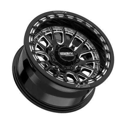 Metal FX Slayer Beadlock Wheels (15x10 – 4/137) on Maxxis Roxxzilla Tires – UTV Wheel & Tire Kit