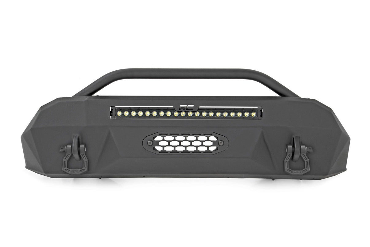 Front Bumper | Hybrid | 20" Blk DRL LED | Toyota Tacoma 2WD/4WD (2016-2023) | 10724