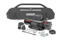 Front Bumper | Hybrid | 12000-Lb Pro Series Winch | Synthetic Rope | Toyota Tacoma (16-23) | 10715