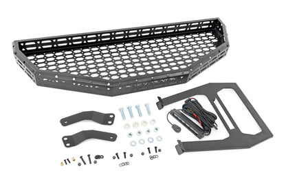 Front Cargo Rack |Black Series LED | 6" Light | Slim Line | Honda Pioneer 1000  | 92059