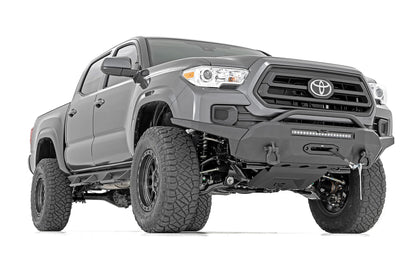Front Bumper | High Clearance | Hybrid | 20" Blk DRL LED | Toyota Tacoma (16-23) | 10725