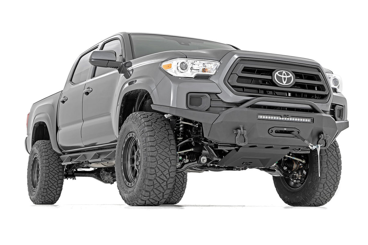 Front Bumper | Hybrid | 20" Blk DRL LED | Toyota Tacoma 4WD (2016-2023) | 10729