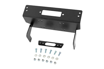 Rough Country | Winch Mount | Non-Pro Fit Cage | Polaris Ranger 570 Crew  | 92096