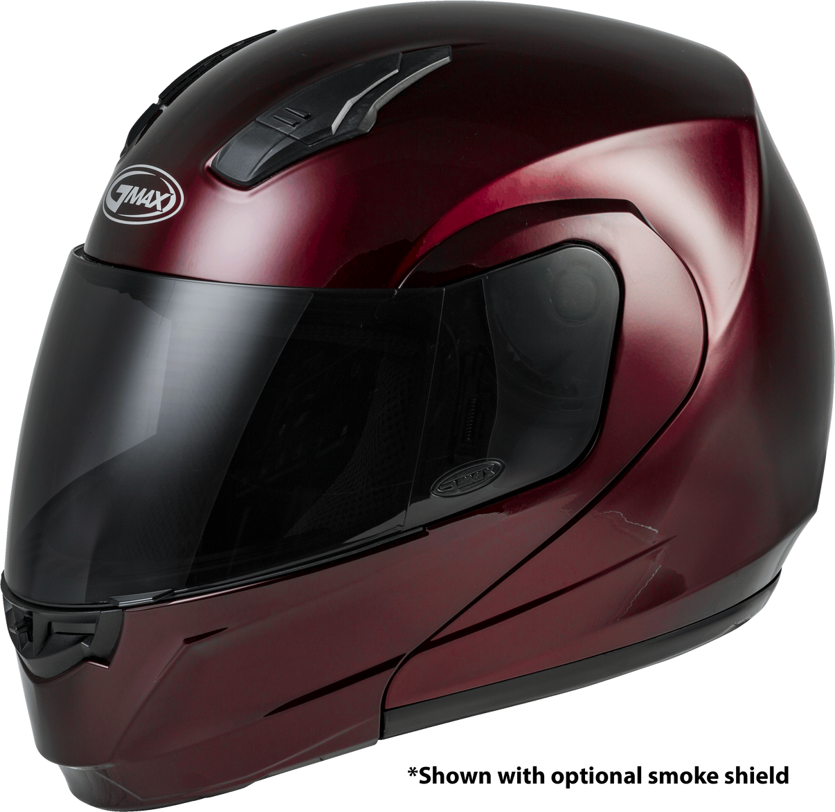 Md 04 Modular Helmet Wine Red Xl