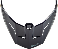 Md 74 Visor W/Screws Spectre Grey/Neon Green