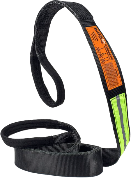 BUBBA ROPES 17600BOP2 3"X20' Black Op Tow Strap - Heavy Duty Recovery Tool