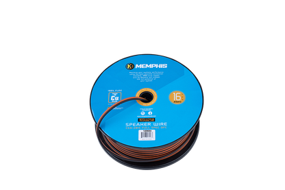 Memphis Audio | 16 Gauge 2 Conductor Speaker Wire 250 Ft. Spool