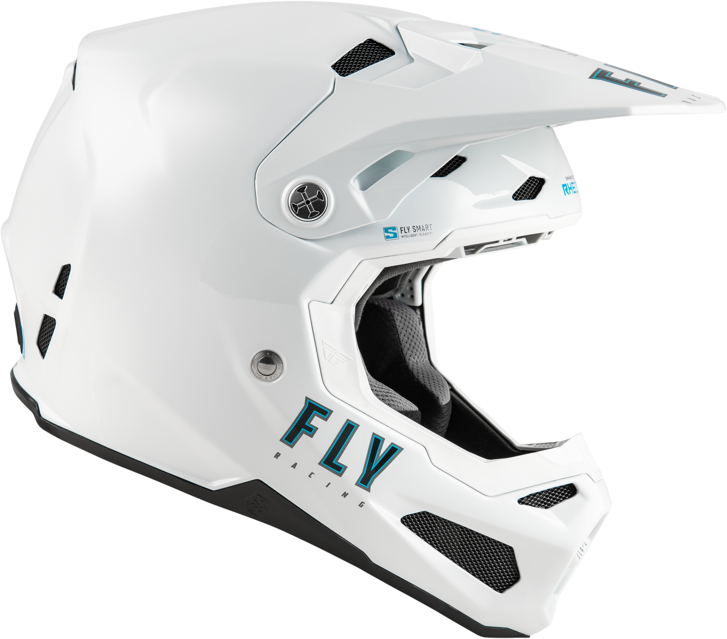 Formula S Carbon Solid Helmet White Sm