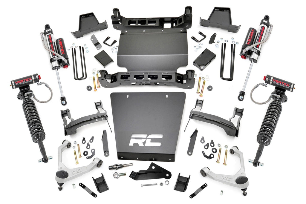 7 Inch Stamped Steel LCA Lift Kit | Forged UCA | Bracket | Vertex | Chevy/GMC 1500 (16-18) | 11650