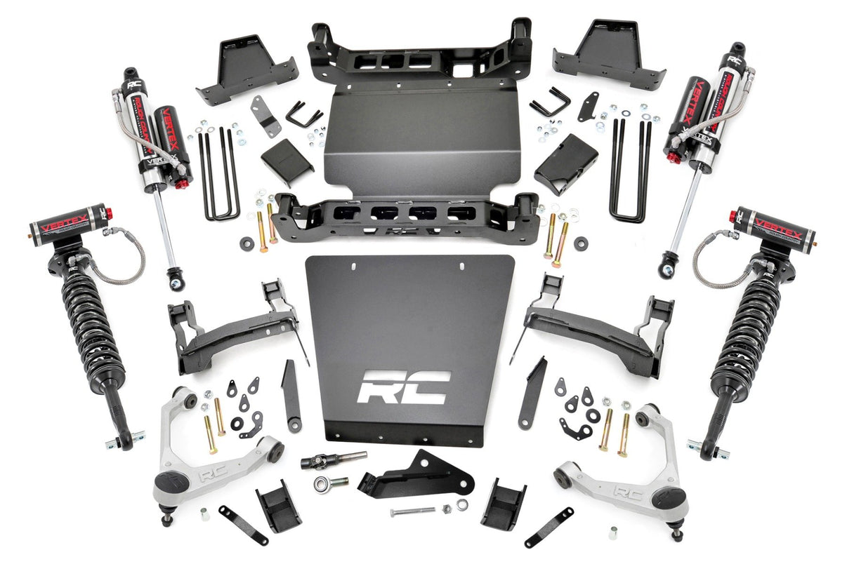 7 Inch Stamped Steel LCA Lift Kit | Forged UCA | Bracket | Vertex | Chevy/GMC 1500 (16-18) | 11650