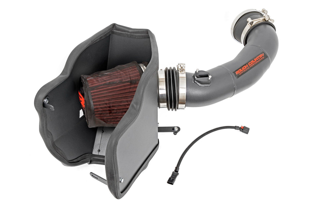 Rough Country 6.7L Cold Air Intake | w//Prefilter | Ford F-250/F-350 Super Duty (17-19) | 10490PF
