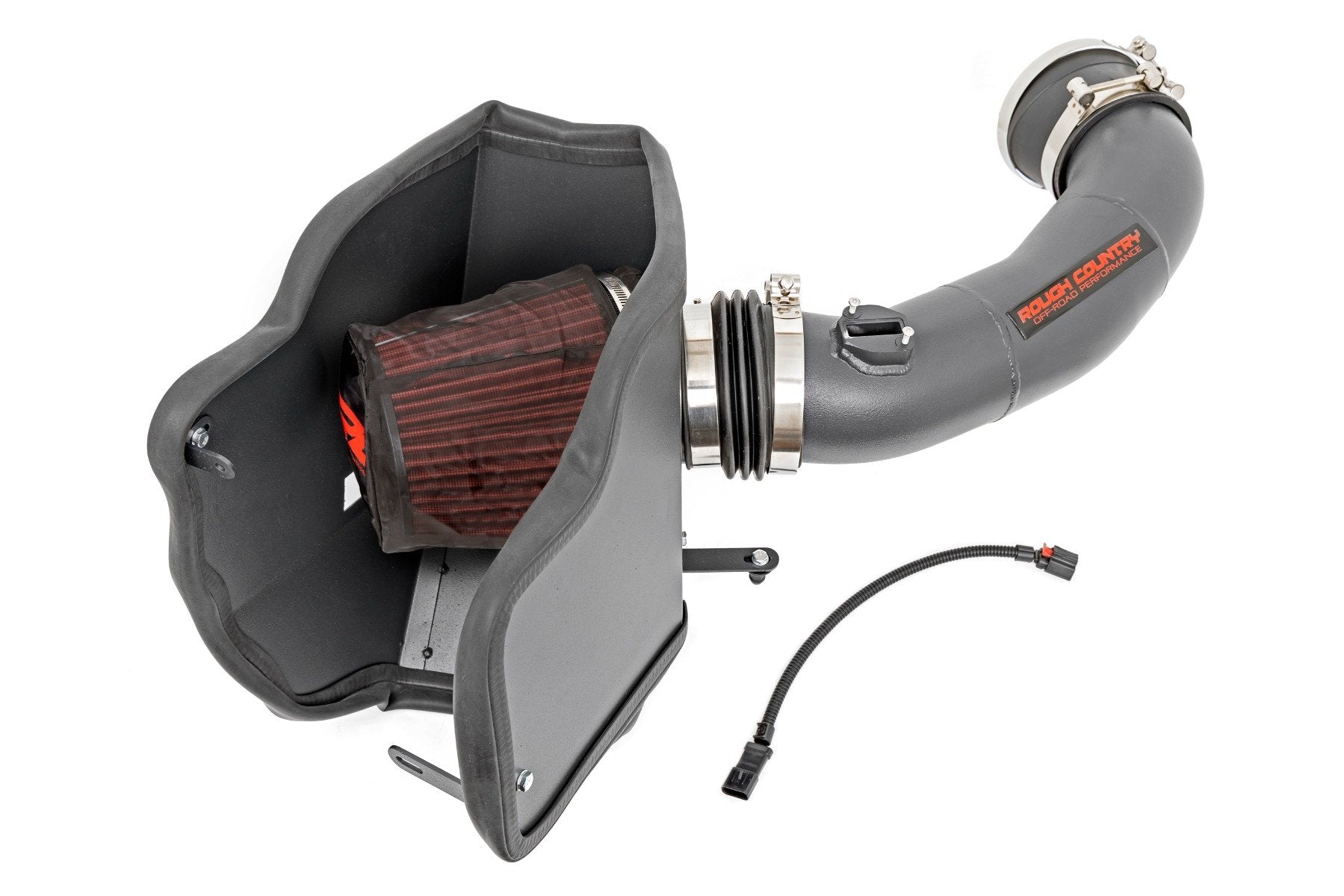 Rough Country 6.7L Cold Air Intake | w//Prefilter | Ford F-250/F-350 Super Duty (17-19) | 10490PF