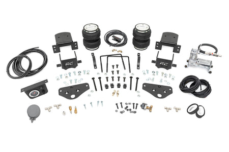 Rough Country | Air Spring Kit w/ compressor | Ford F-250/F-350 Super Duty 4WD (2017-2026) | 10038AC
