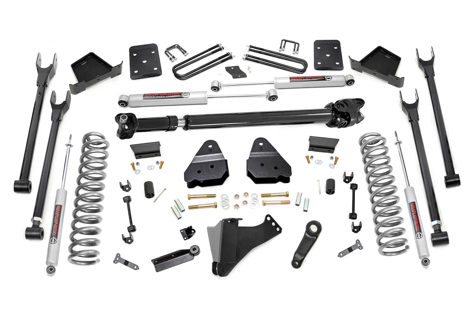 6 Inch Lift Kit | 4-Link | No OVLD | D/S | Ford F-250/F-350 Super Duty (17-22) | 52621