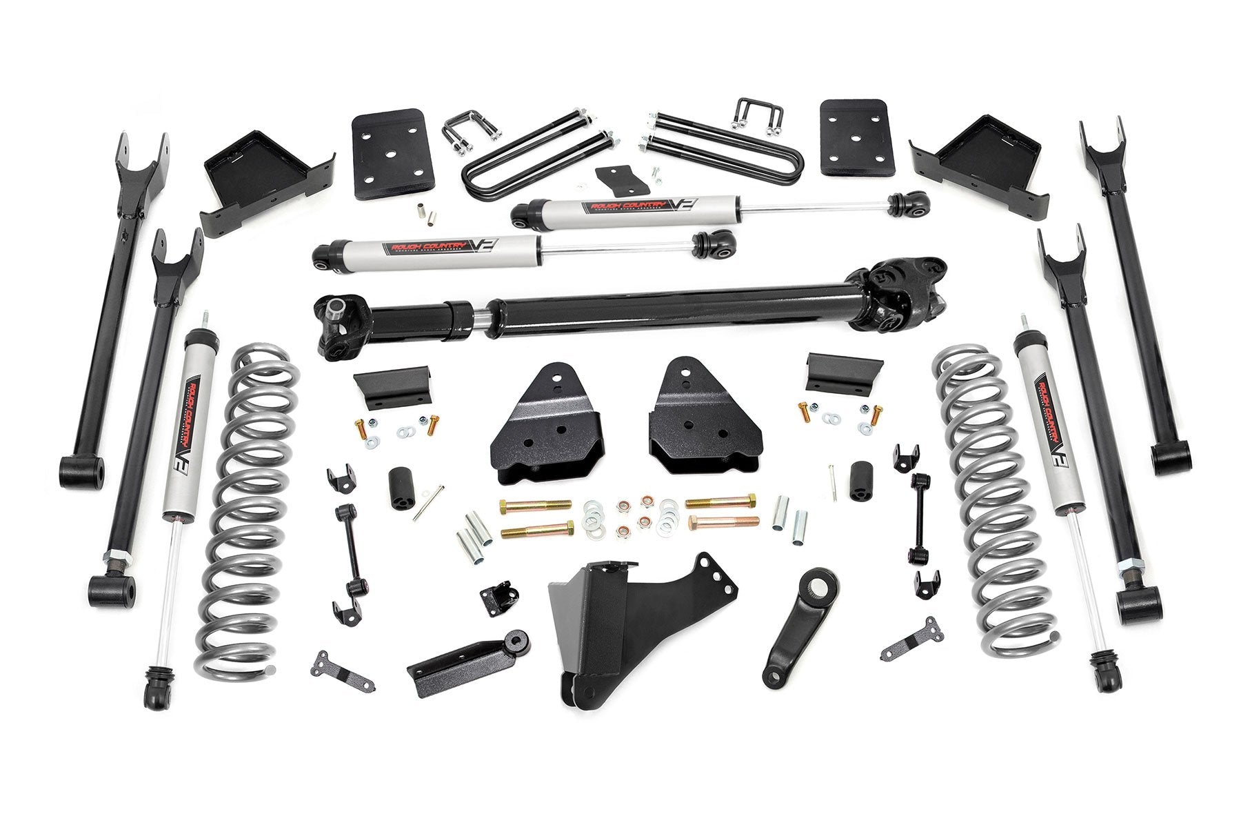6 Inch Lift Kit | Diesel | 4 Link | D/S | V2 | Ford F-250/F-350 Super Duty (17-22) | 50871