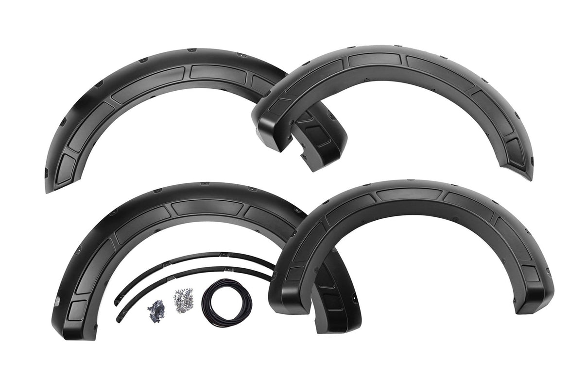 Fender Flares | Defender | G1 Absolute Black | Ford F-250/F-350 Super Duty (17-22) | A-F21112-G1