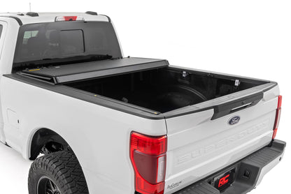 Hard Tri-Fold Flip Up Bed Cover | 6'10" Bed | Ford F-250/F-350 Super Duty (17-25) | 49220651
