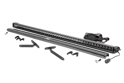 Rough Country | LED Light | Deck Roof | 50" Blk Single Row | Can-Am Defender MAX HD10 | 97096