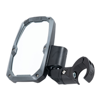 Seizmik 24+  Polaris/Cam-am/Honda/Kaw Embark Side View Mirror  Adj. 1.75-2 in. ROP -Pair