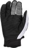 Youth F 16 Gloves Black/White Ys