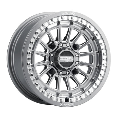 METAL FX DELTA BEADLOCK GUNMETAL/CONTRAST CUT ON Journey Rock Poison tires
