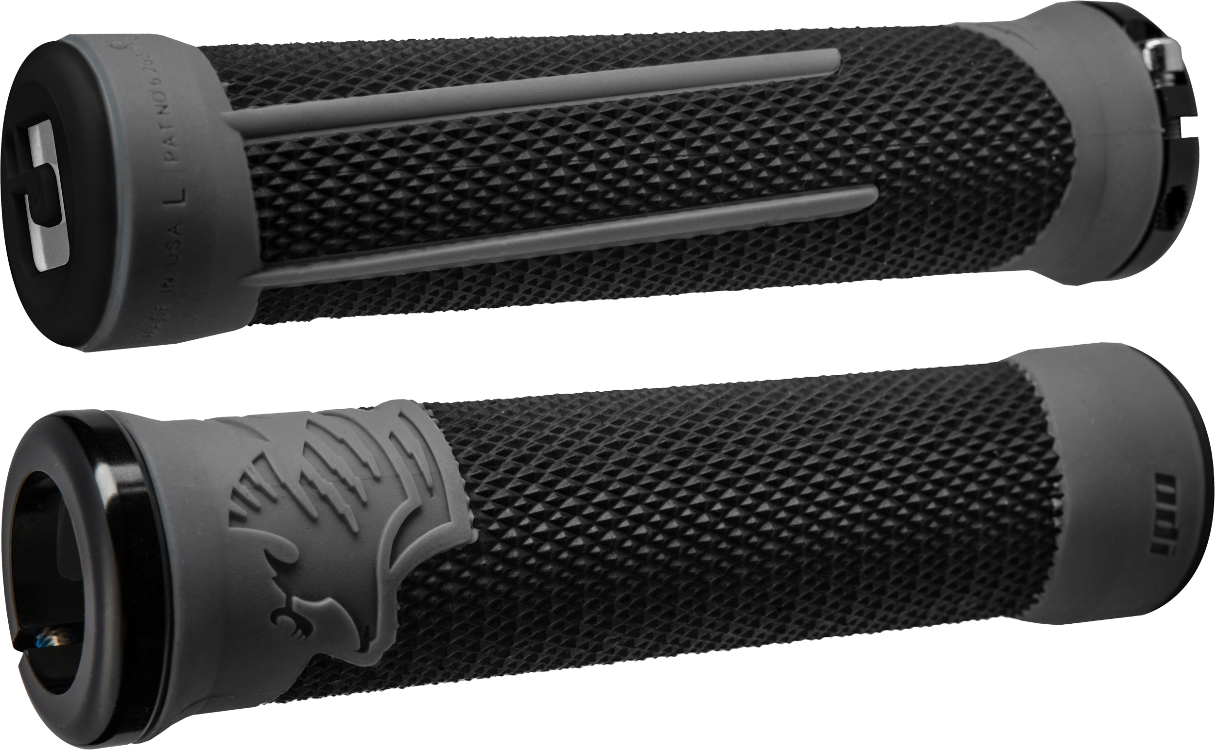 Ag 2 Mtb/Bmx Grips Black/Graphite W/Black