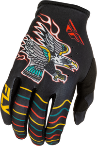 Lite Americana Gloves Black/Red/Gold Xs
