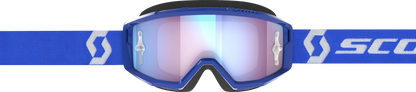 Primal Goggle Blue/White Blue Chrome Works