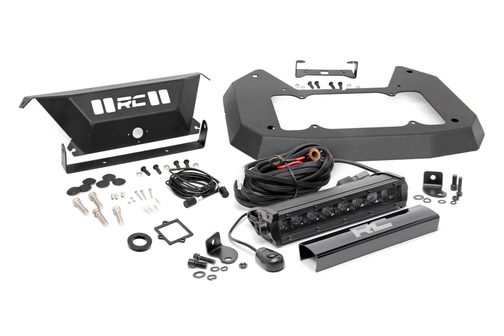 Spare Tire Carrier Delete | 8 Inch BLK Ser LED | Jeep Wrangler JL (18-24) | 10584