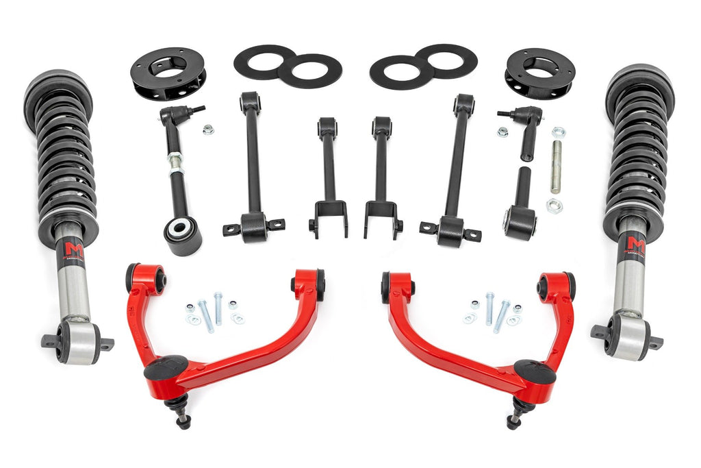 3 Inch Lift Kit | UCA | M1 Struts | Ford Expedition 4WD (2018-2024) | 40240RED