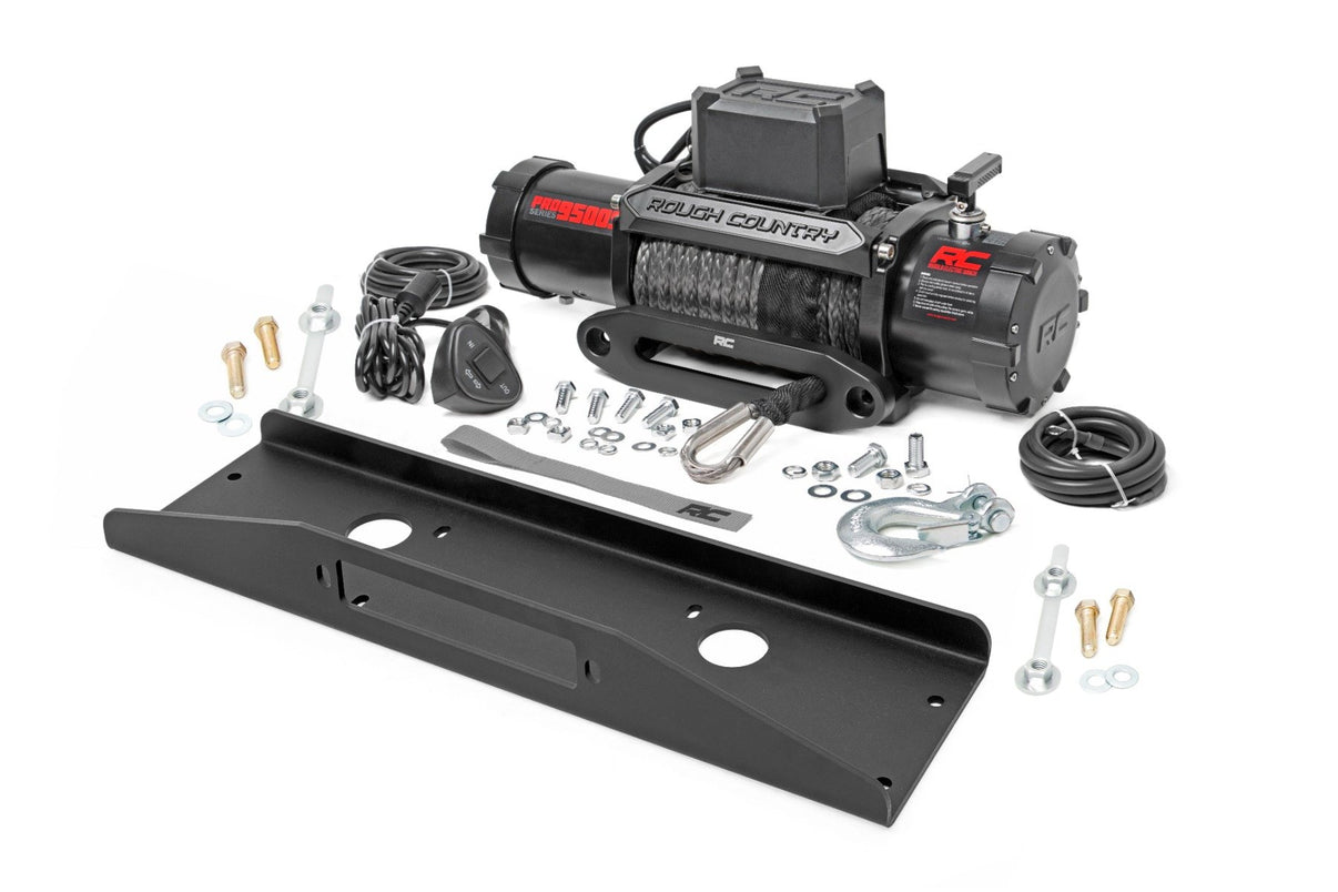 Winch Plate | PRO9500S | Mahindra Roxor | 92073