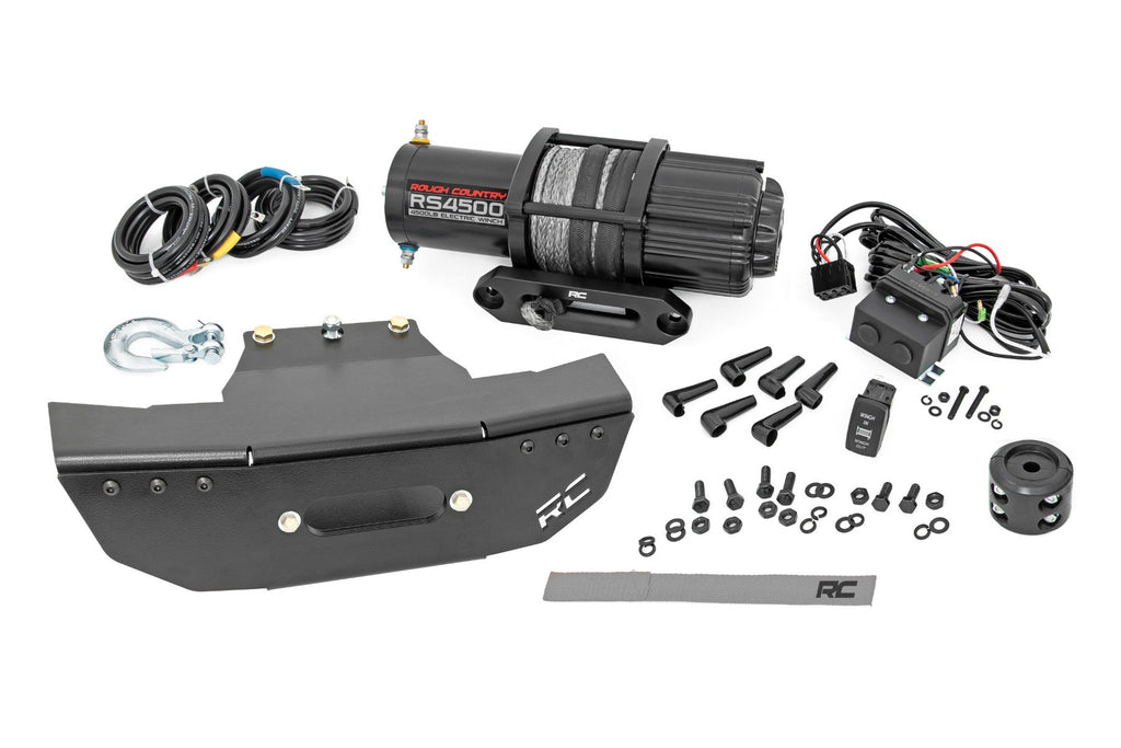 Winch Mount | RS4500S | Polaris RZR Turbo S4  | 93156