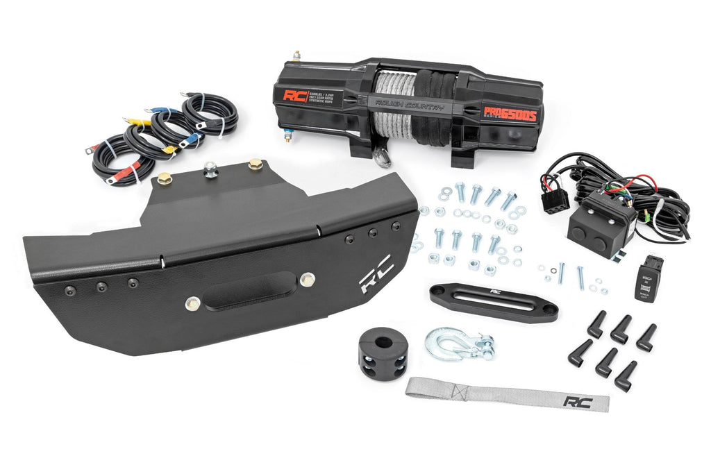 Winch Mount | RS4500S | Polaris RZR Turbo S4  | 93157